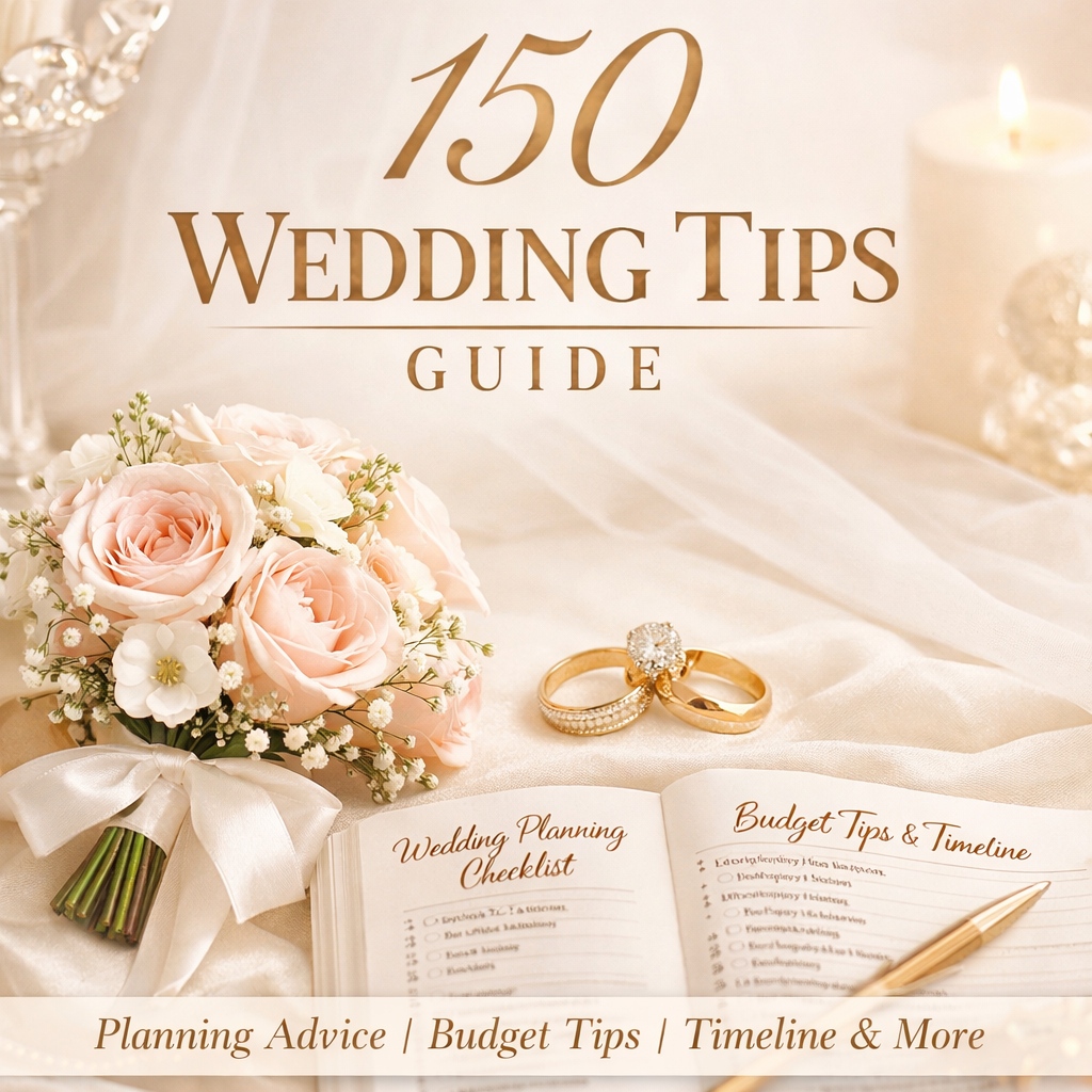 Ultimate Wedding Tips – Planning, Budgeting & Stress-Free Wedding Day