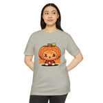 Cute Character Unisex CVC Jersey T-shirt