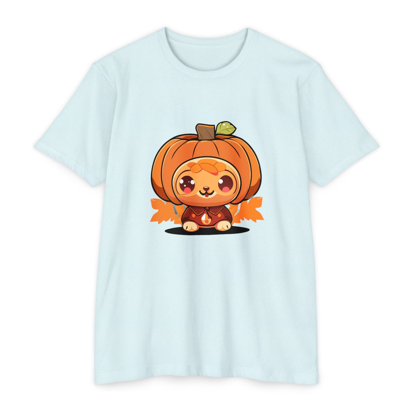 Cute Character Unisex CVC Jersey T-shirt