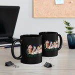 Elegance In Every Moment Black Mug (11oz, 15oz)