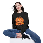 Funny Kawaii Unisex Drop Shoulder Sweatshirt