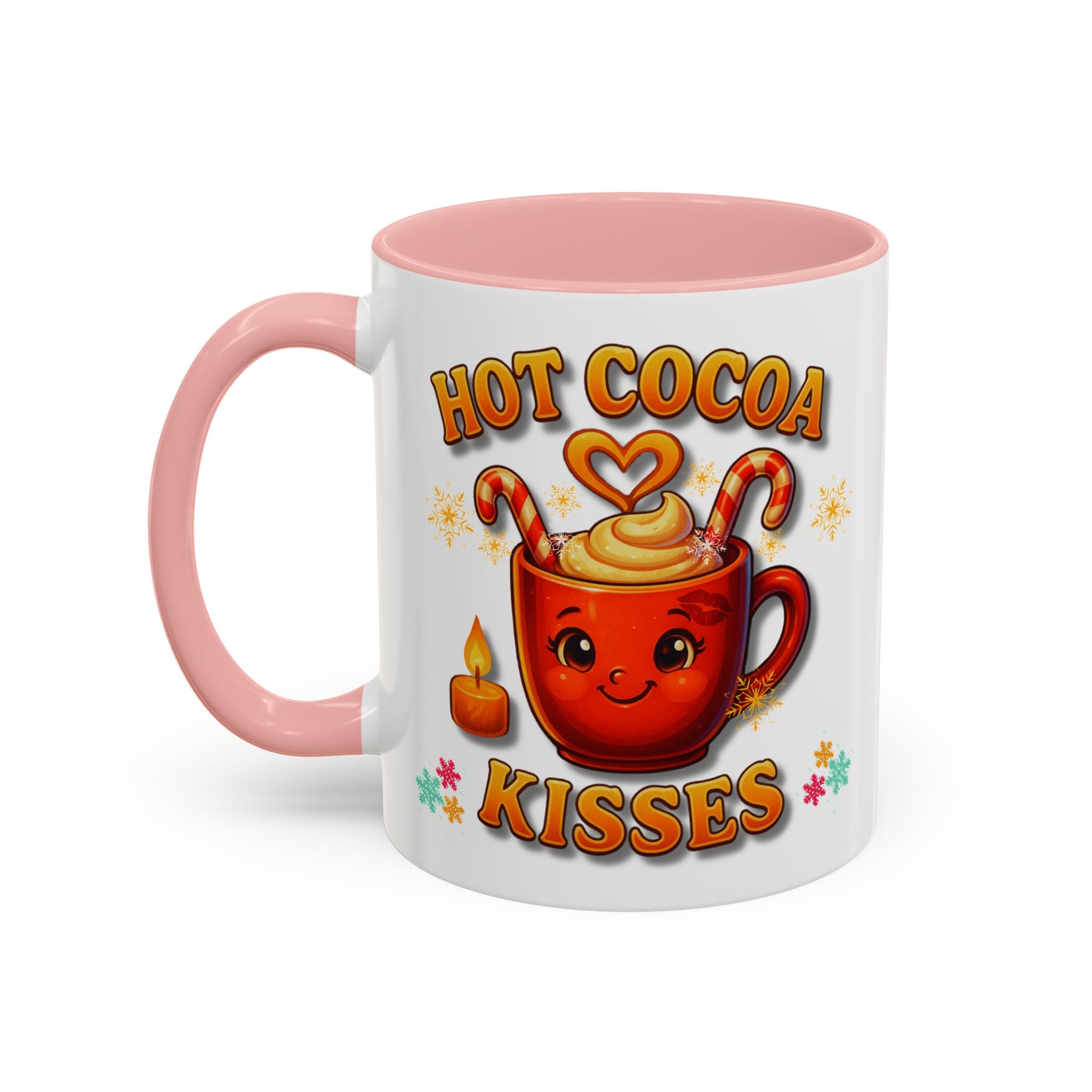 Hot  Cocoa  Kisses   Winter Accent Coffee Mug (11, 15oz)