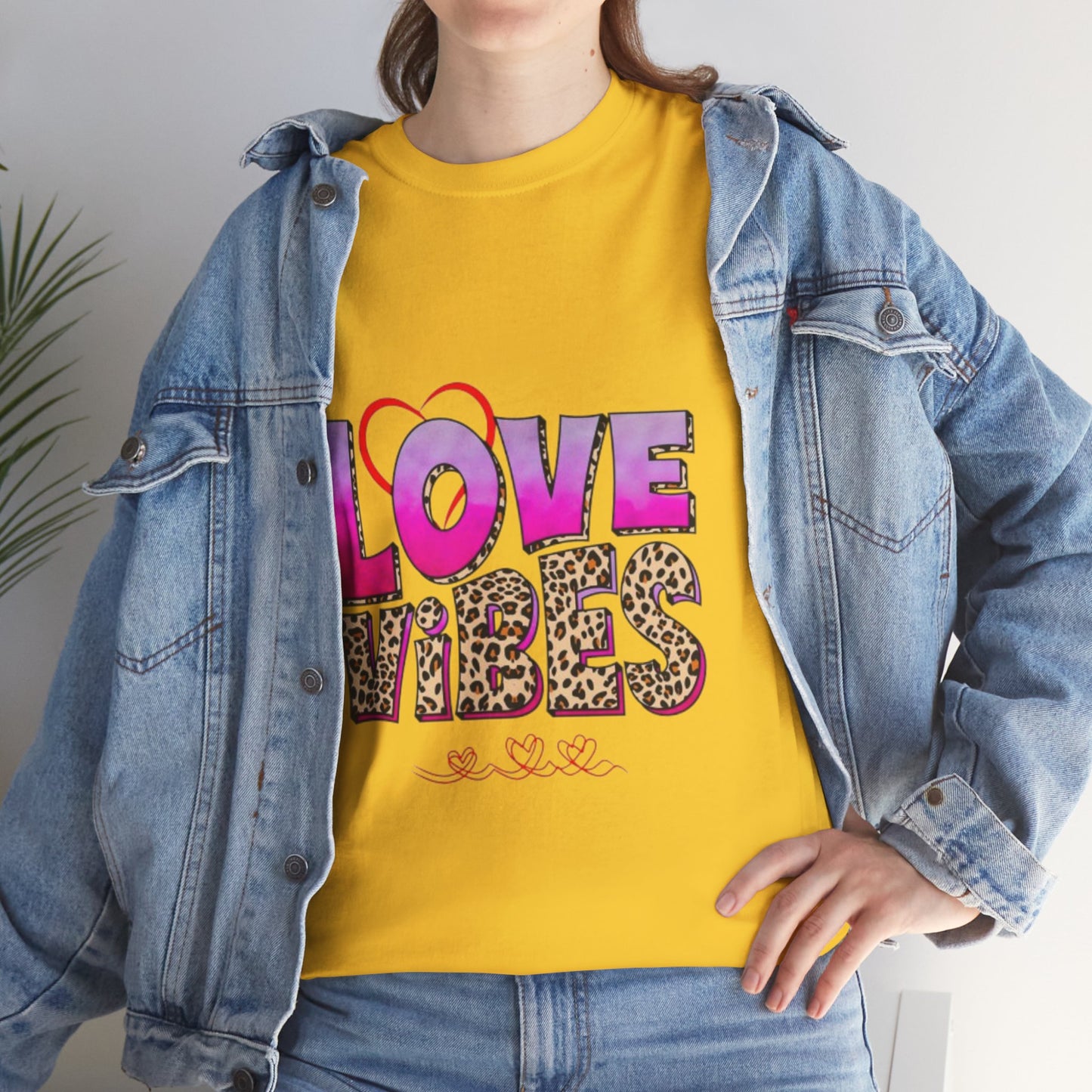 LOVES VIBES HEAVY Cotton TEES