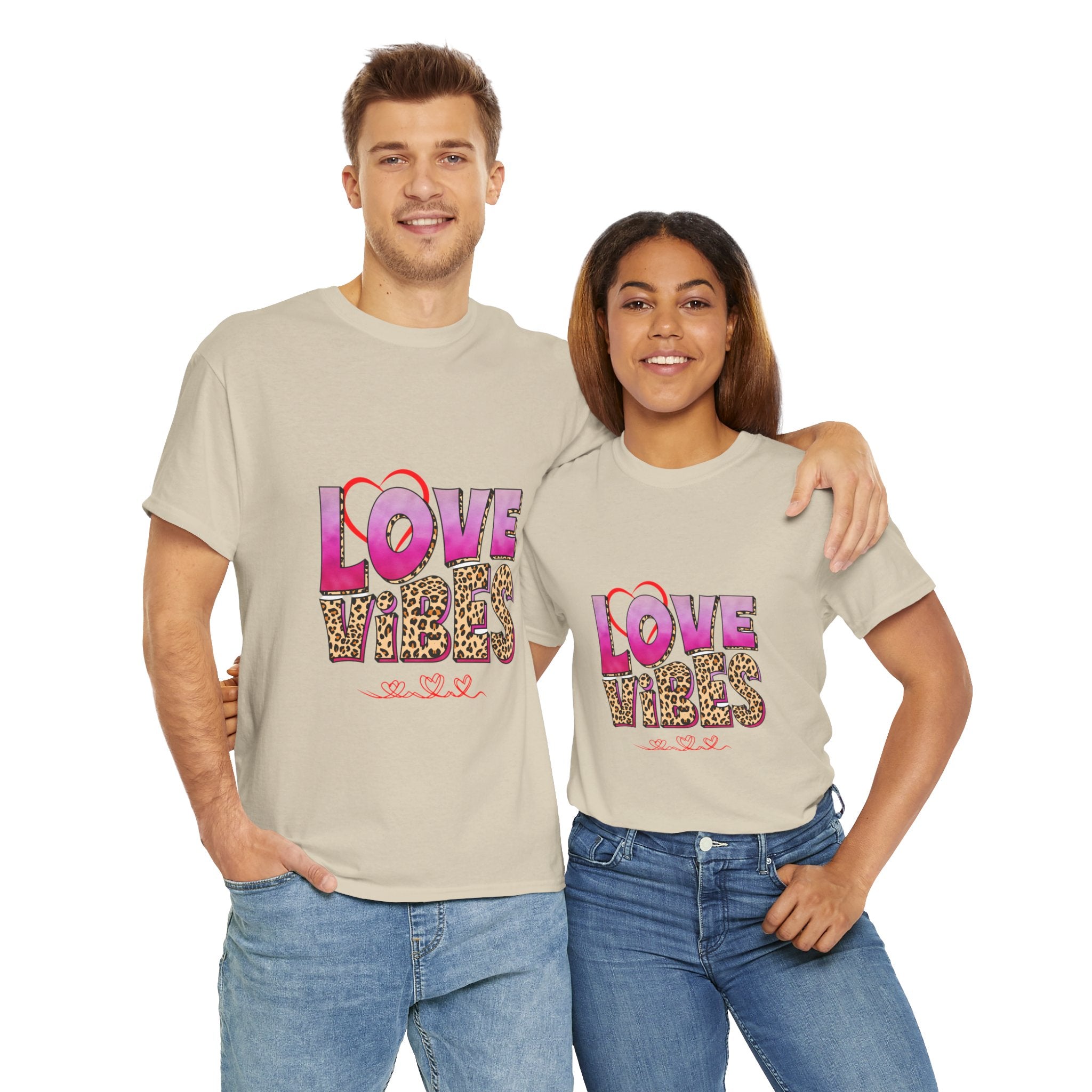 Love Vibes Unisex Heavy Cotton Tee