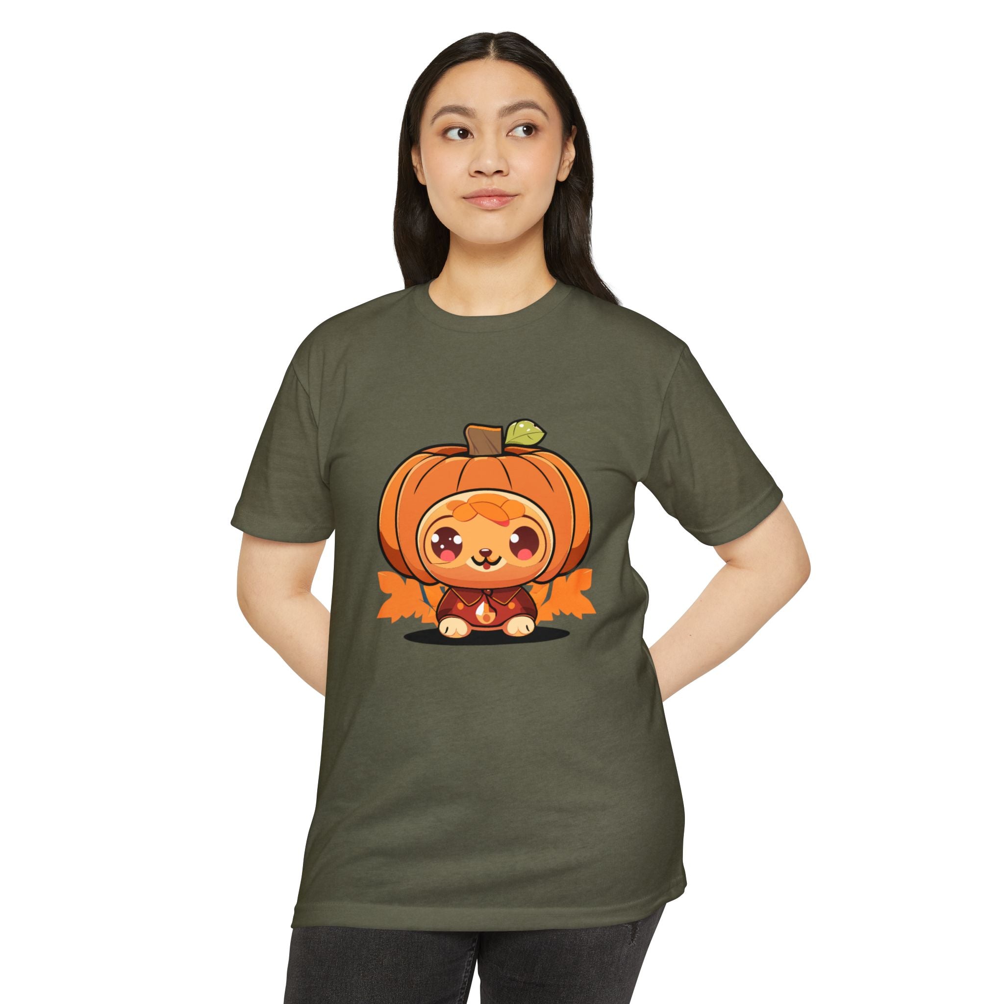 Cute Character Unisex CVC Jersey T-shirt
