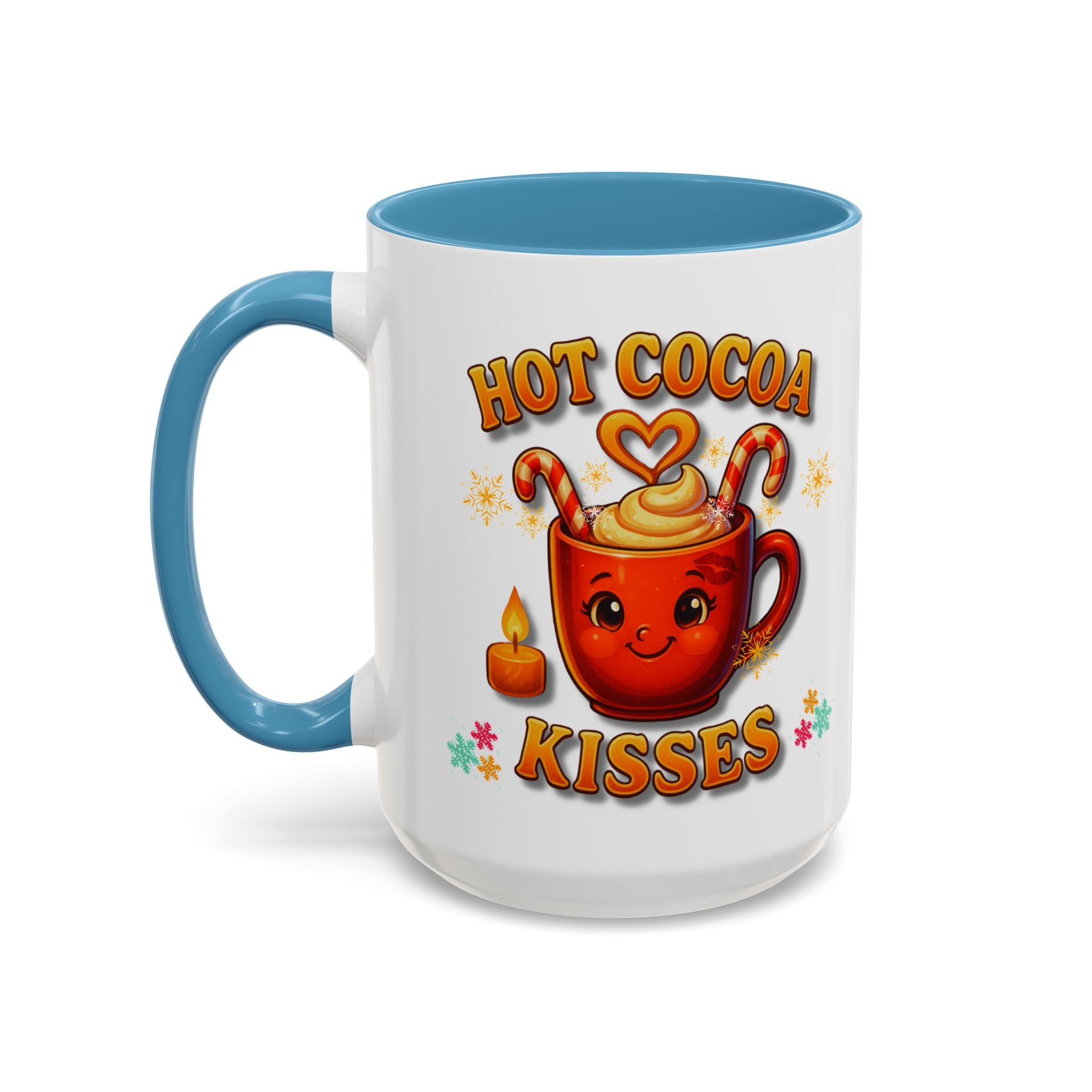 Hot  Cocoa  Kisses   Winter Accent Coffee Mug (11, 15oz)