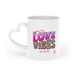 Heart-Shaped Love Vibes Mugs