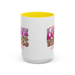 Accent Love Vibes Coffee Mug, 11oz & 15 oz