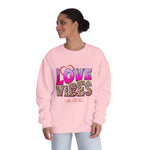 Love Vibes NuBlend Crewneck Unisex Sweatshirt