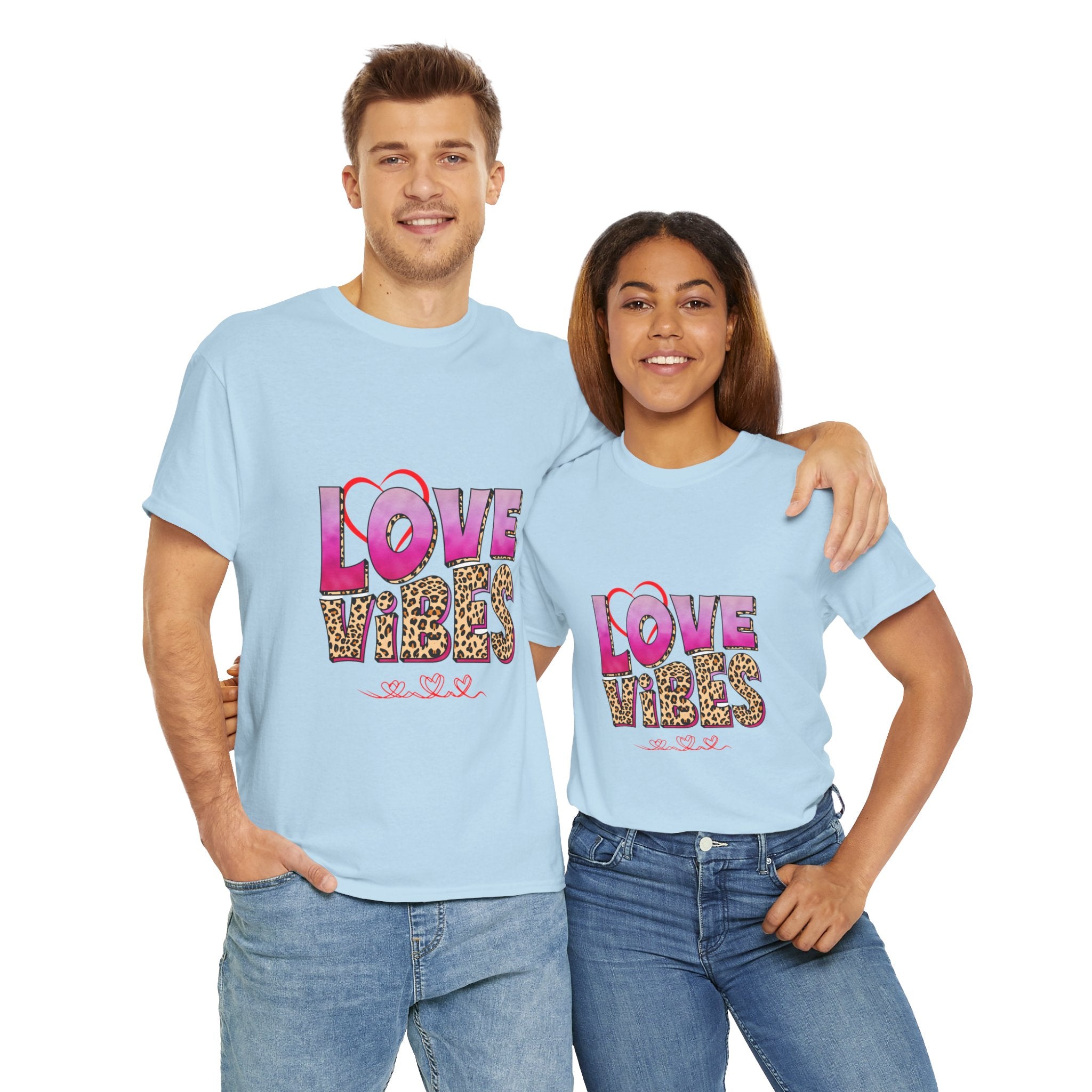 Love Vibes Unisex Heavy Cotton Tee