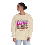 Love Vibes NuBlend Crewneck Unisex Sweatshirt