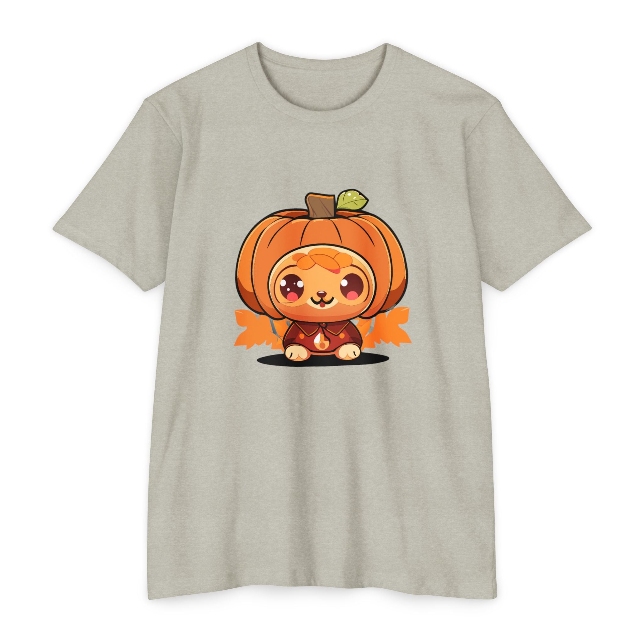 Cute Character Unisex CVC Jersey T-shirt