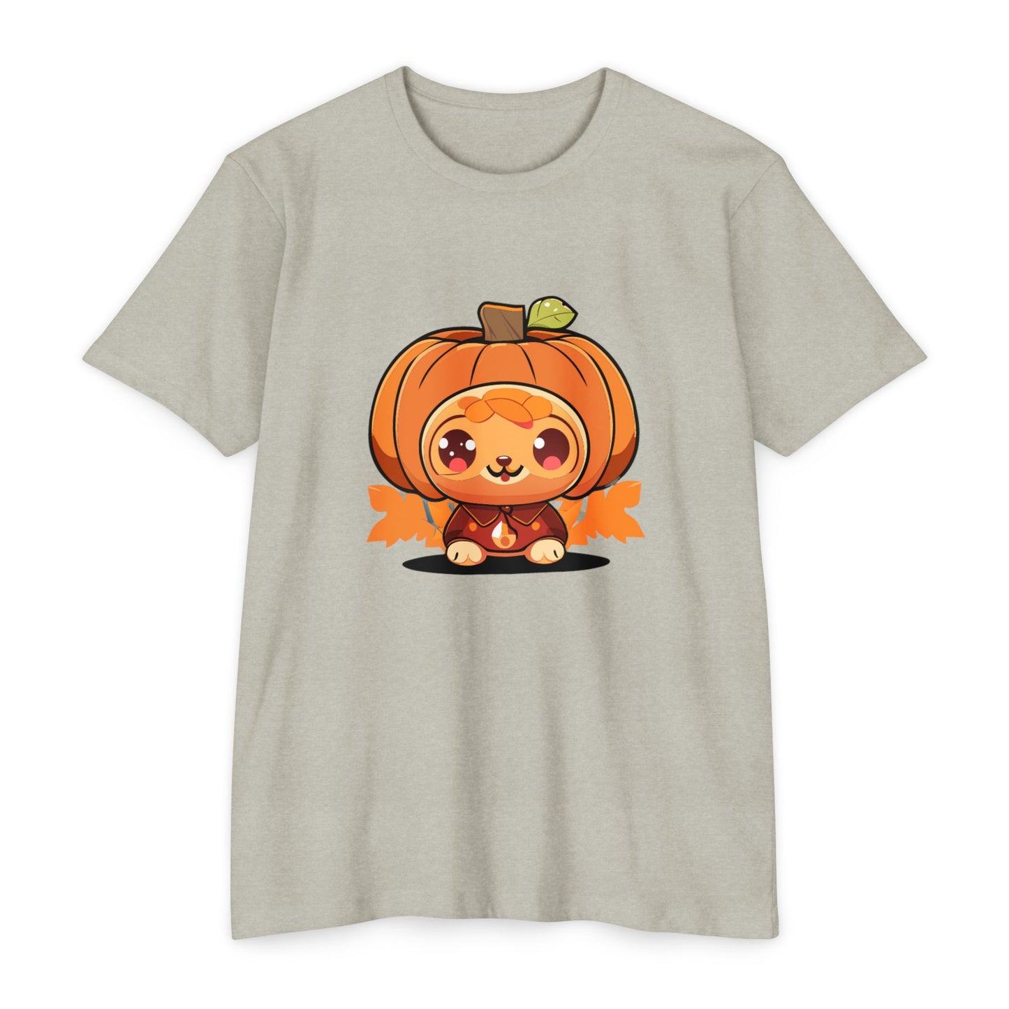 Cute Character Unisex CVC Jersey T-shirt