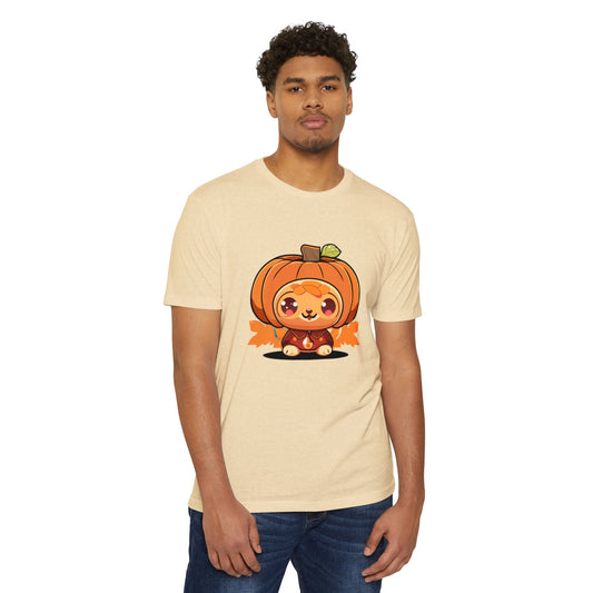 Cute Character Unisex CVC Jersey T-shirt