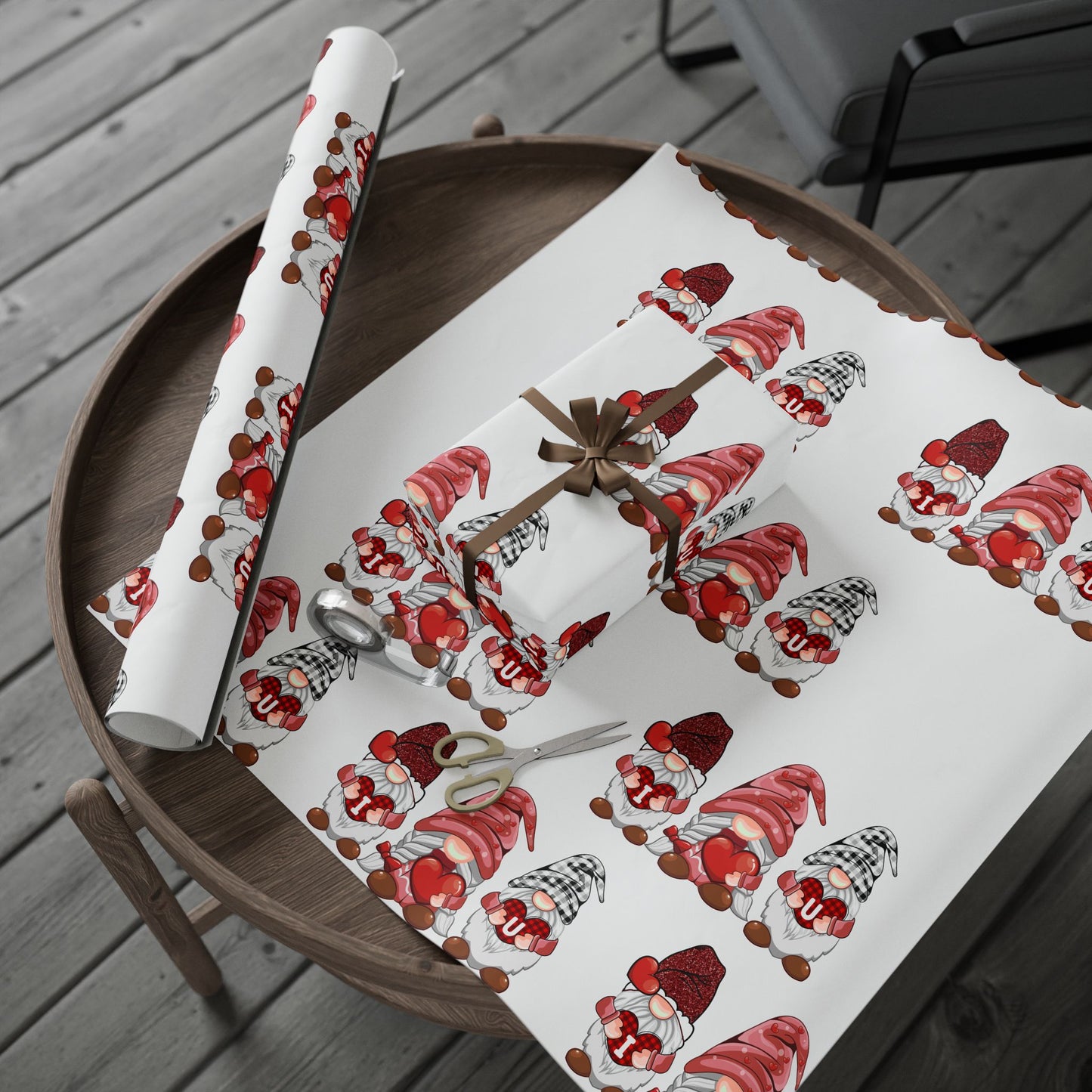 Warm Wishes Gnome Paper Wrap