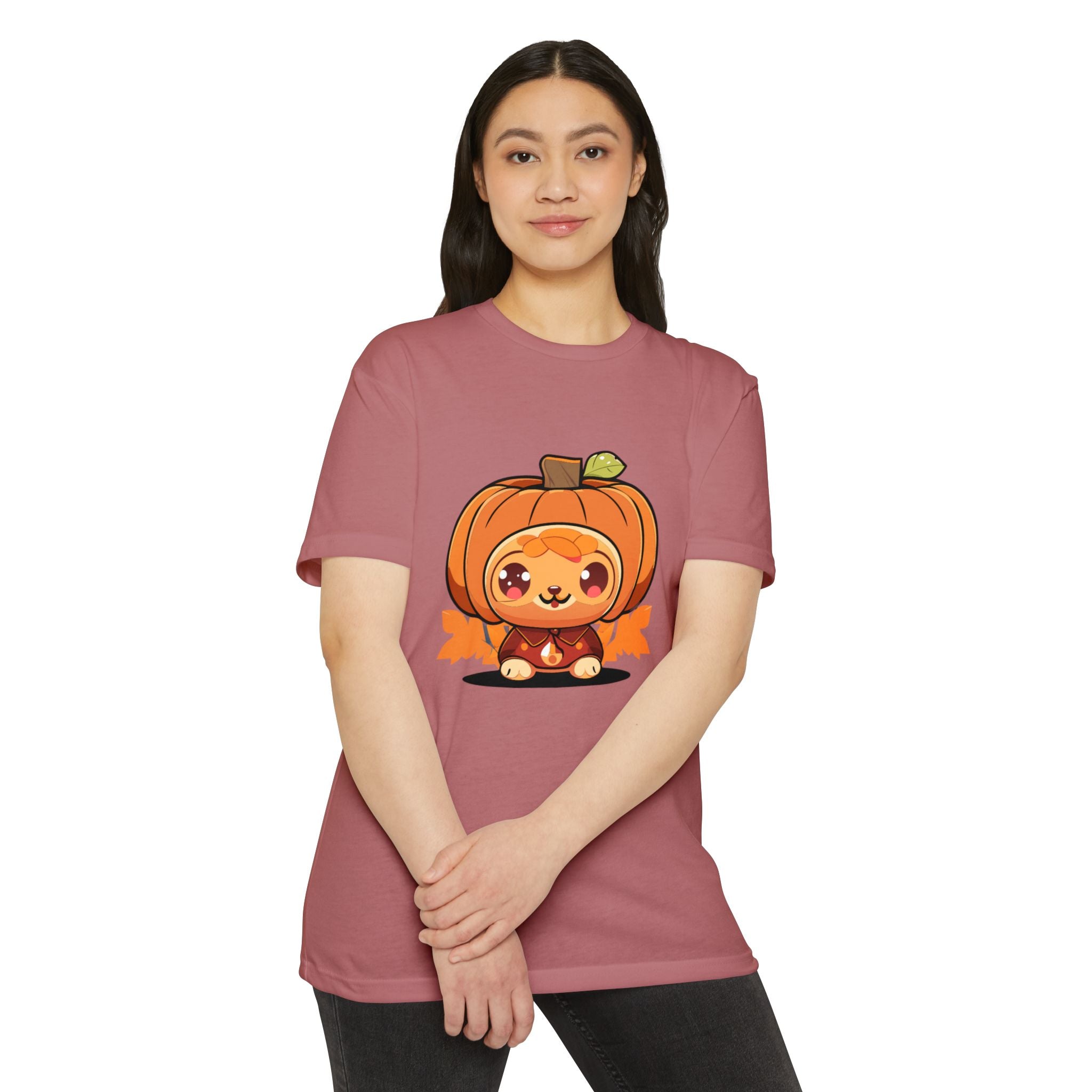 Cute Character Unisex CVC Jersey T-shirt