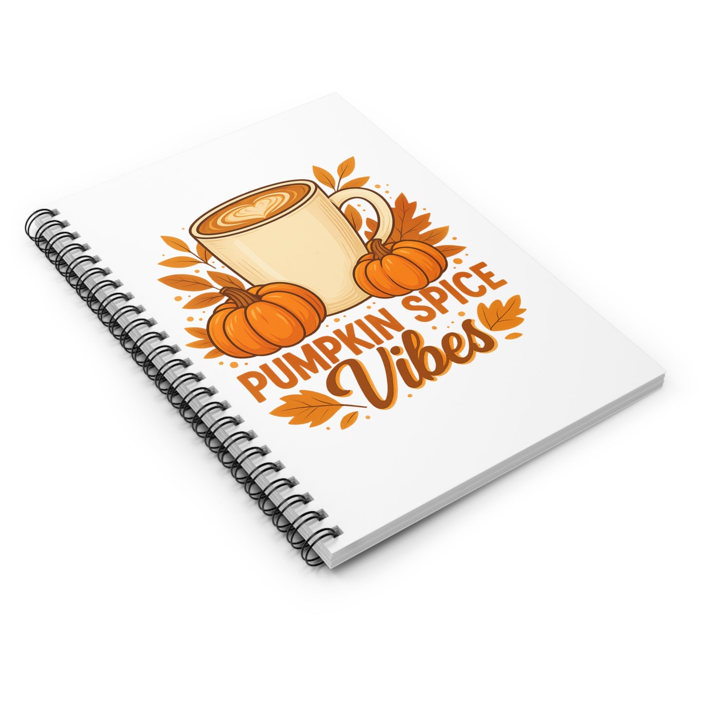 “Pumpkin Kisses & Autumn Wishes” Ruled Line
