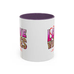 Accent Love Vibes Coffee Mug, 11oz & 15 oz