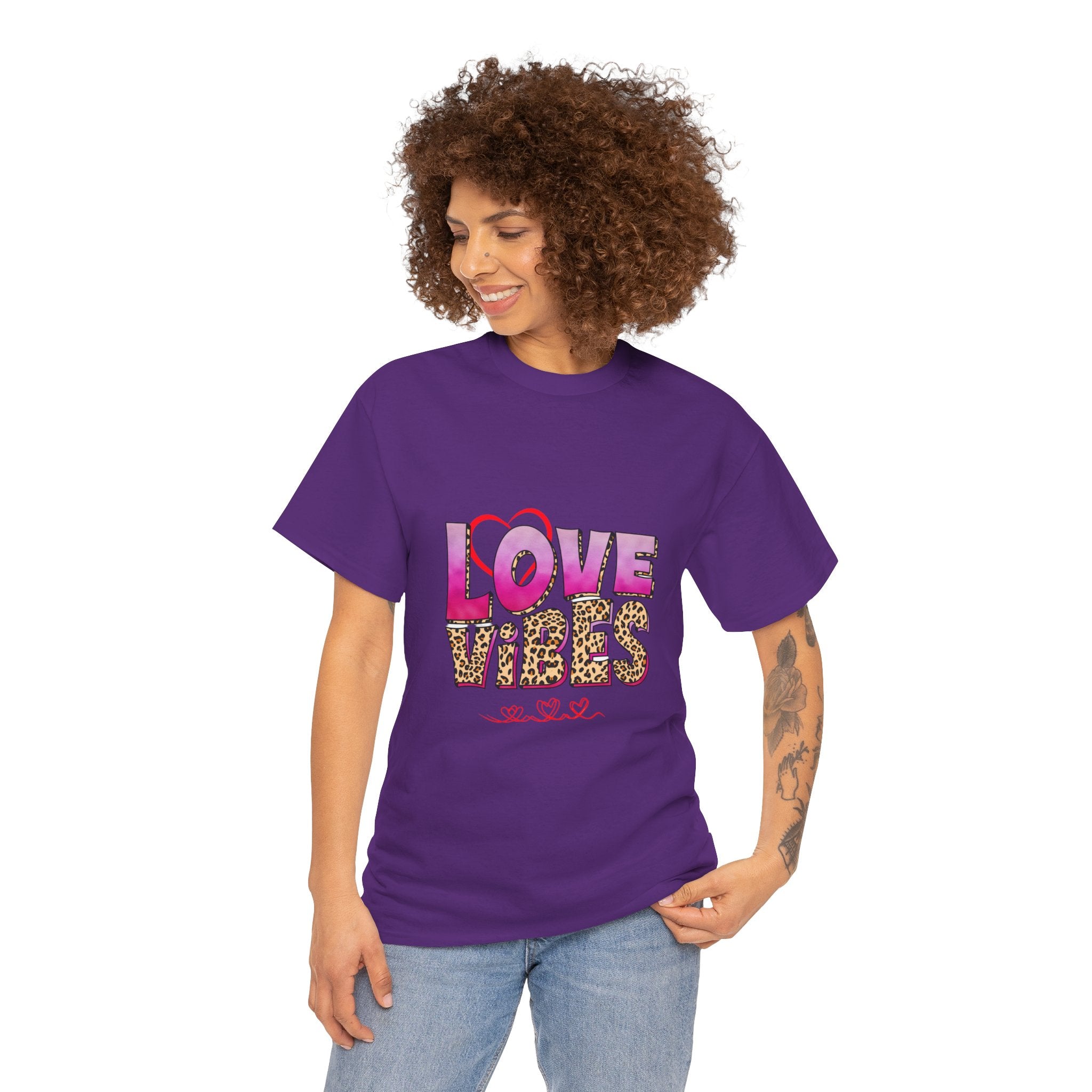 Love Vibes Unisex Heavy Cotton Tee