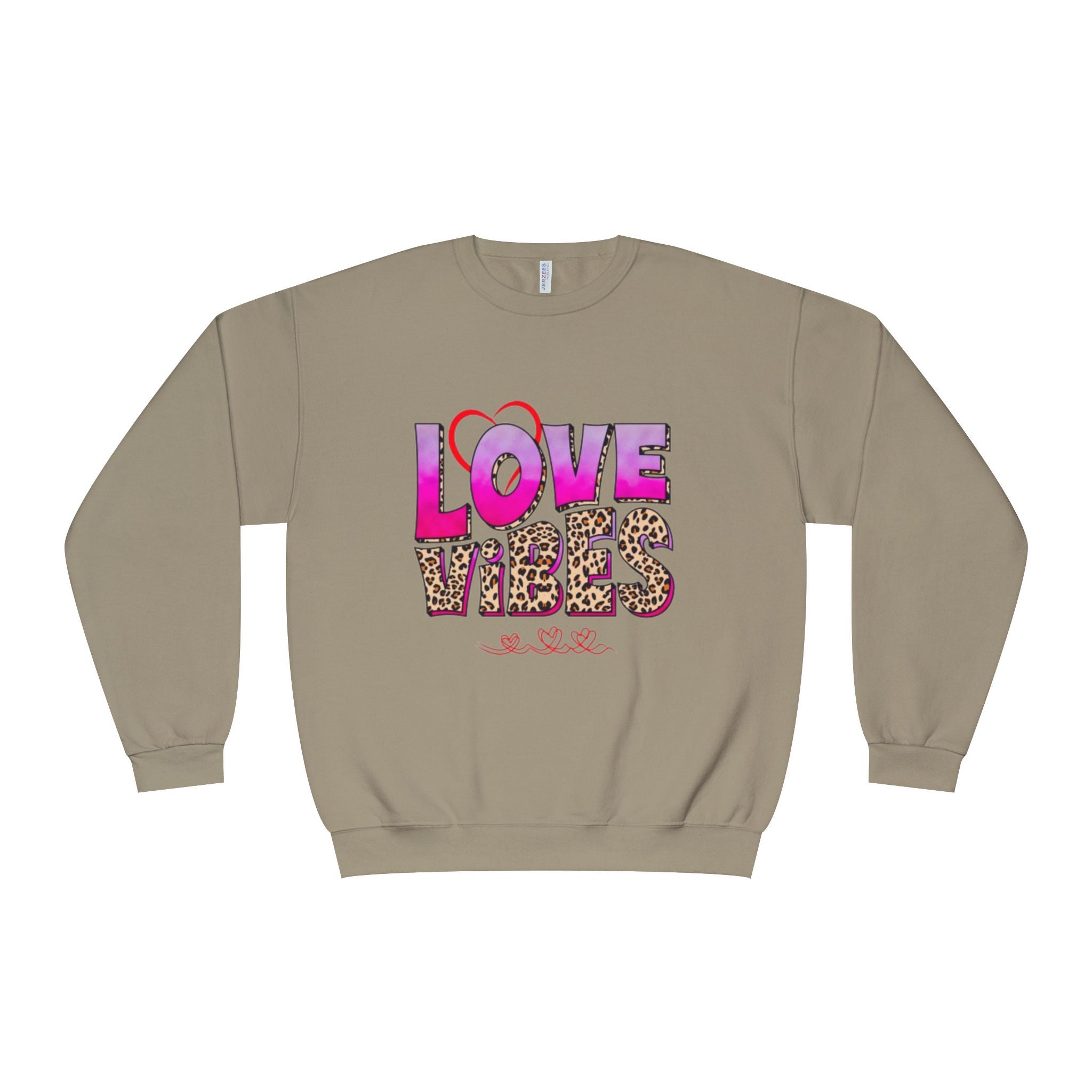 Love Vibes NuBlend Crewneck Unisex Sweatshirt