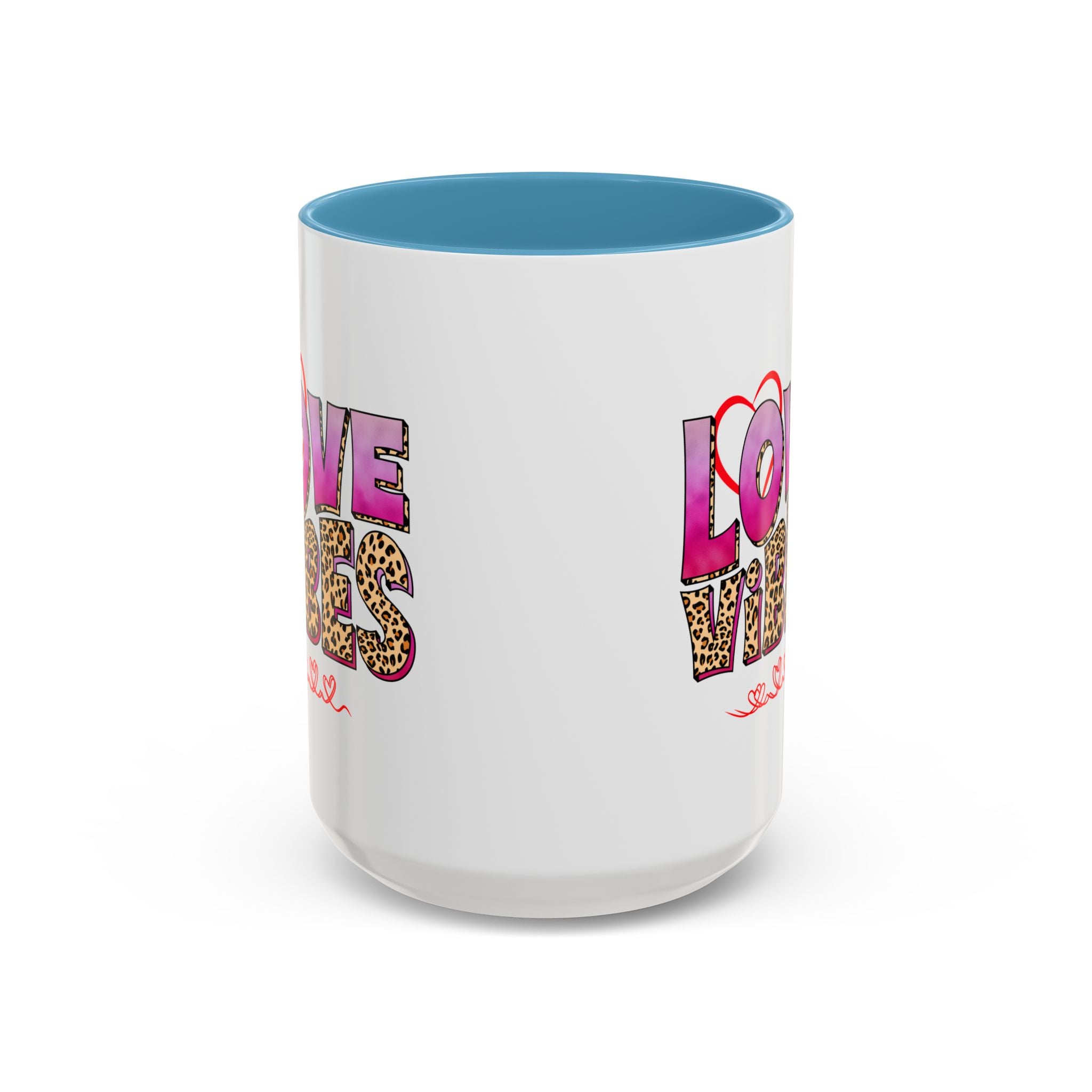 Accent Love Vibes Coffee Mug, 11oz & 15 oz