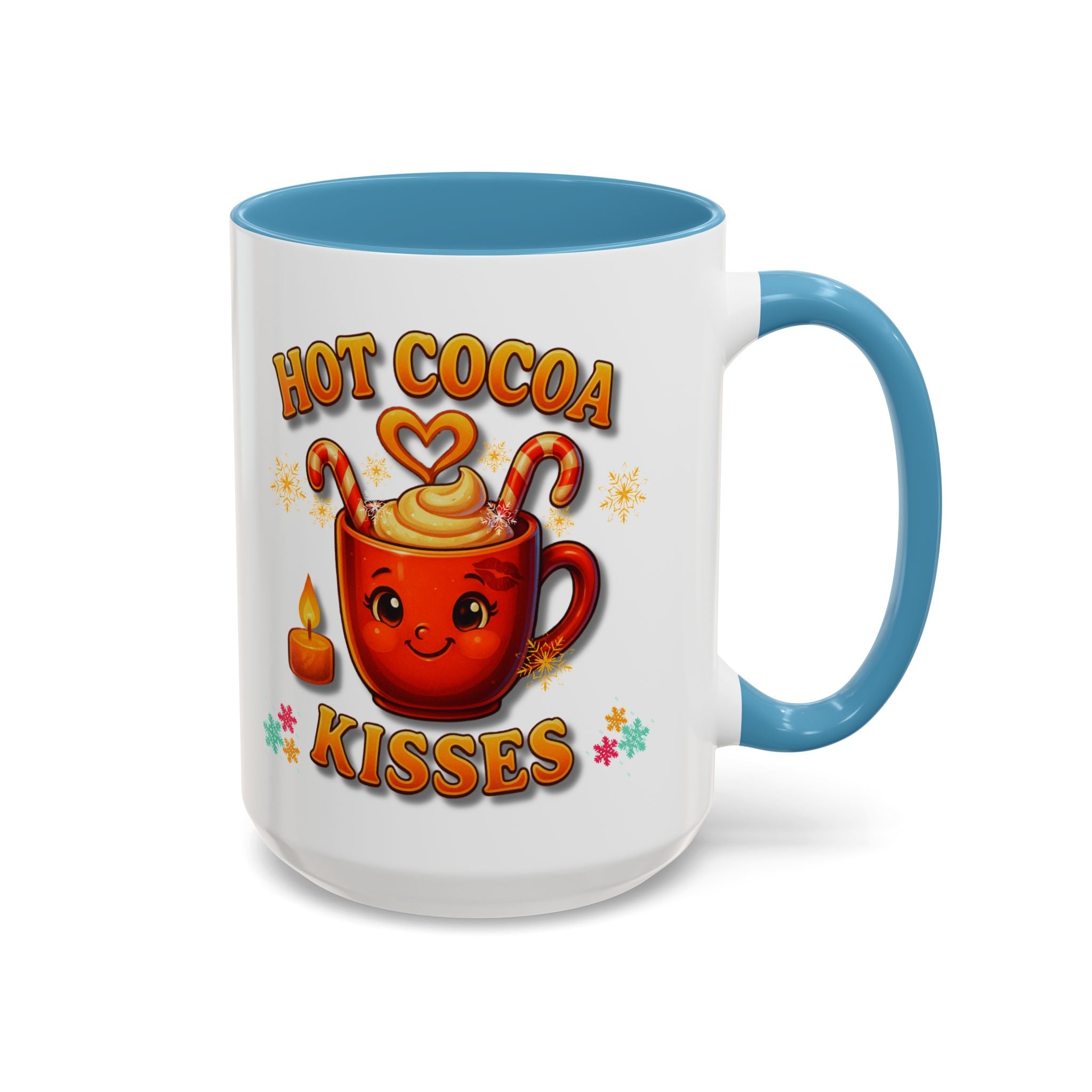 Hot  Cocoa  Kisses   Winter Accent Coffee Mug (11, 15oz)