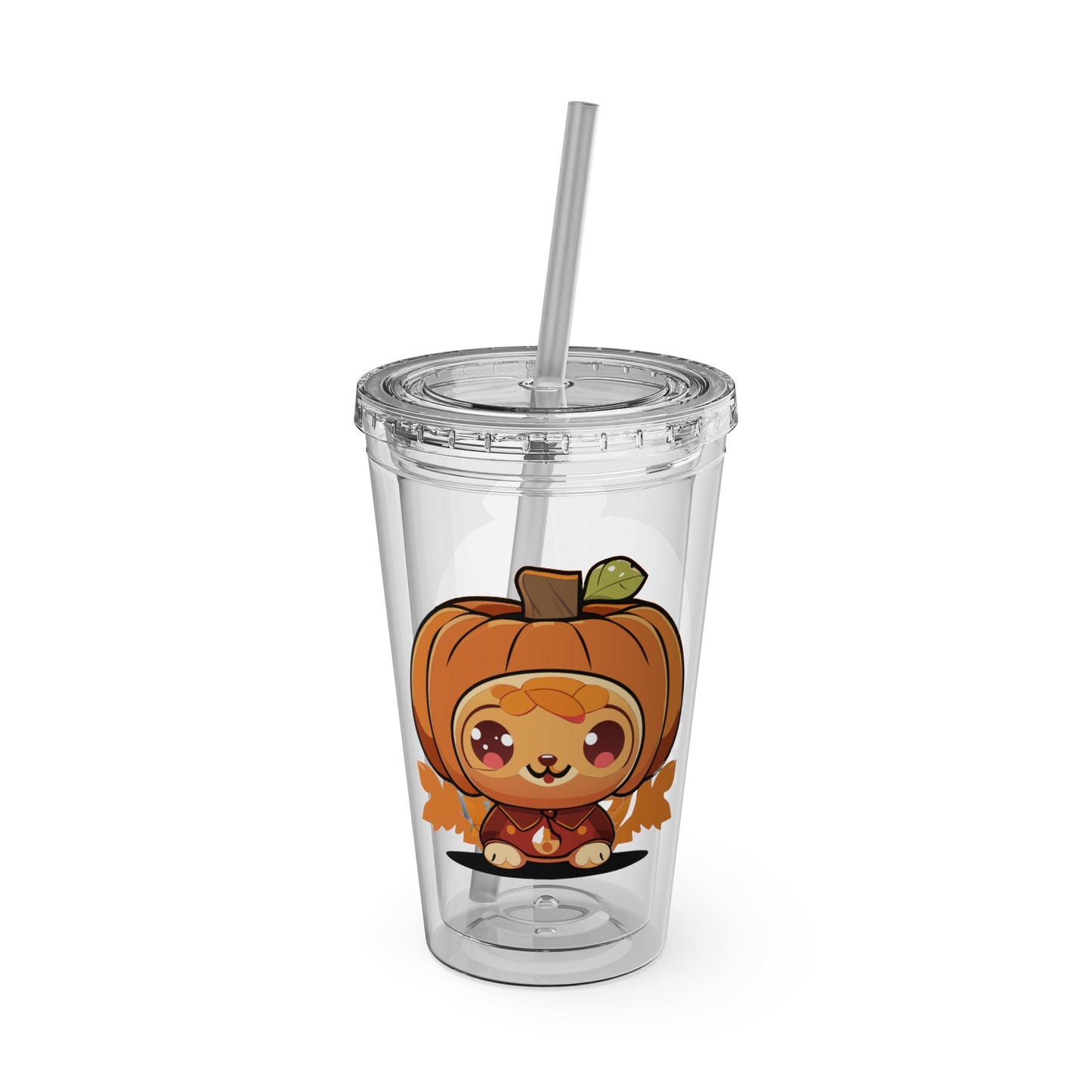 Sunsplash Tumbler with Straw, 16oz