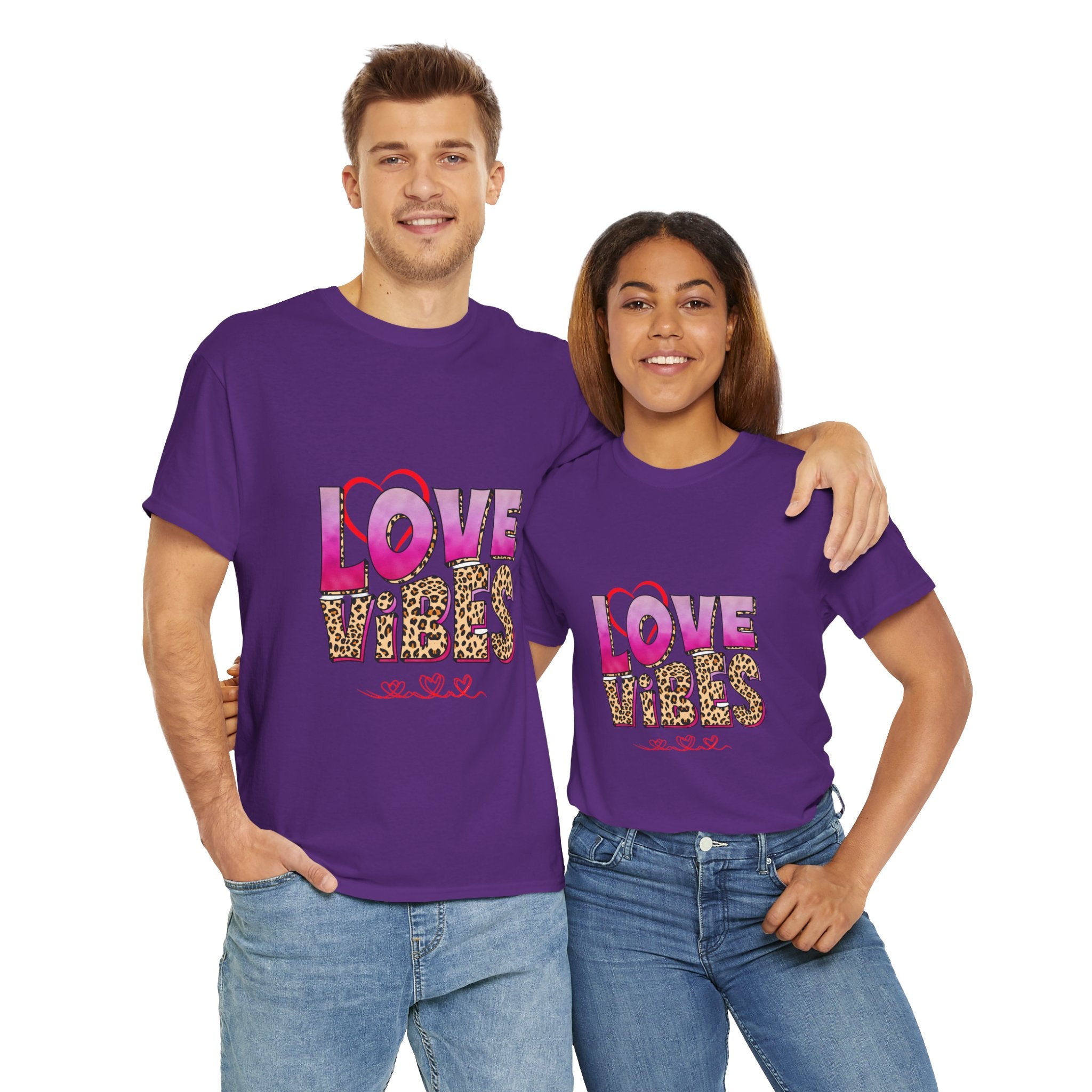 Love Vibes Unisex Heavy Cotton Tee