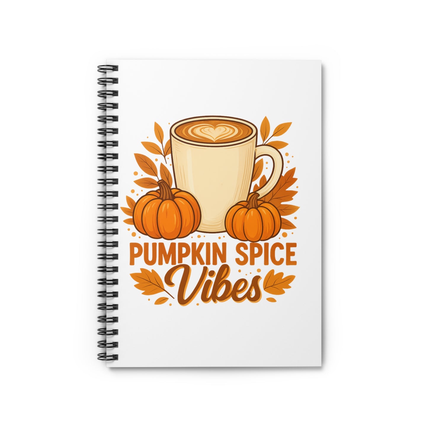 “Pumpkin Kisses & Autumn Wishes” Ruled Line