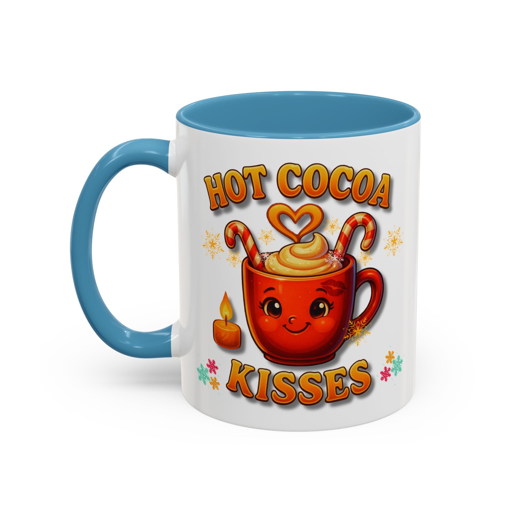 Hot  Cocoa  Kisses   Winter Accent Coffee Mug (11, 15oz)