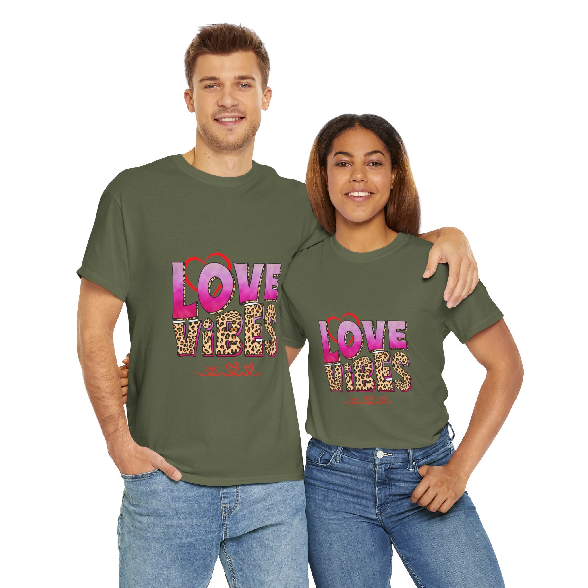 Love Vibes Unisex Heavy Cotton Tee