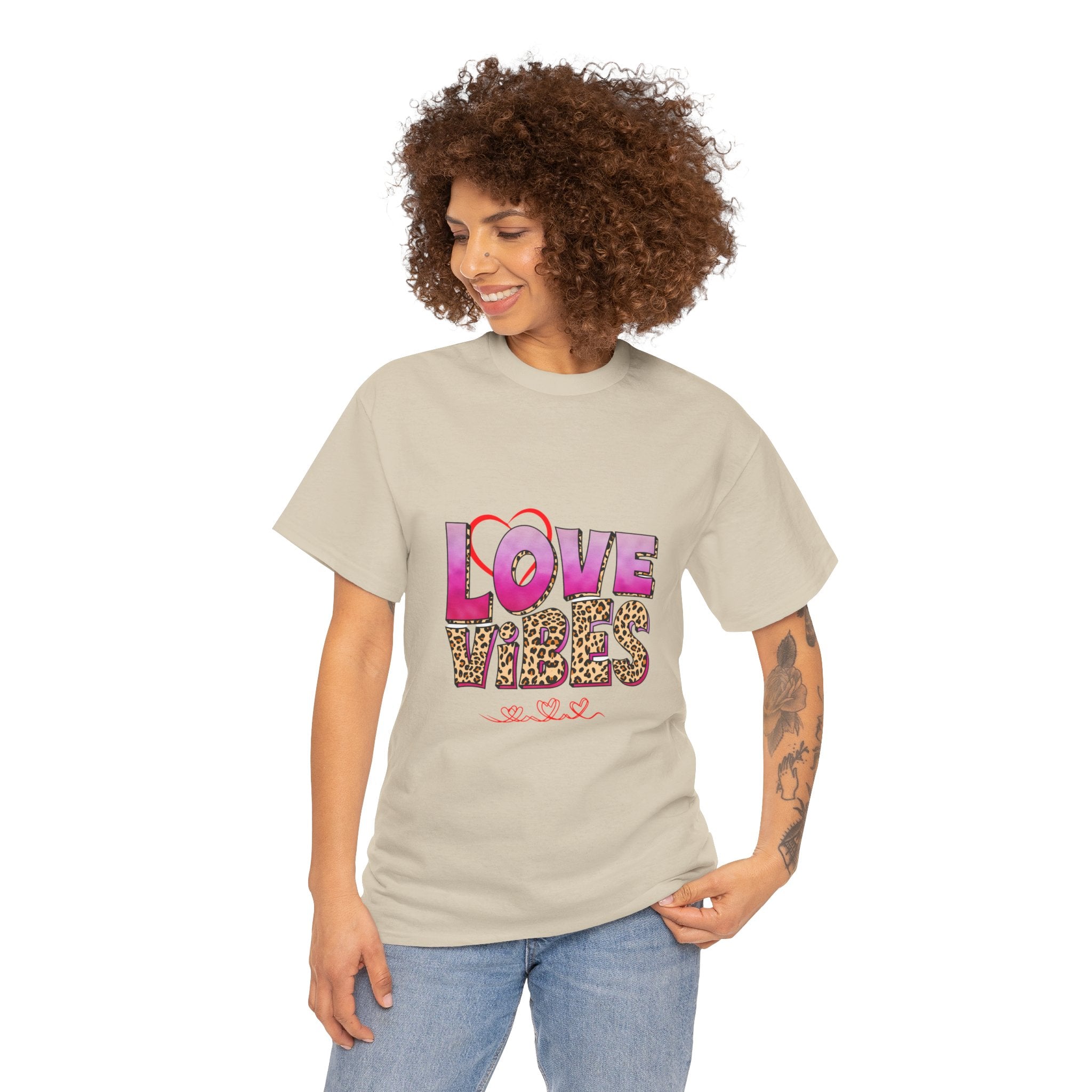 Love Vibes Unisex Heavy Cotton Tee