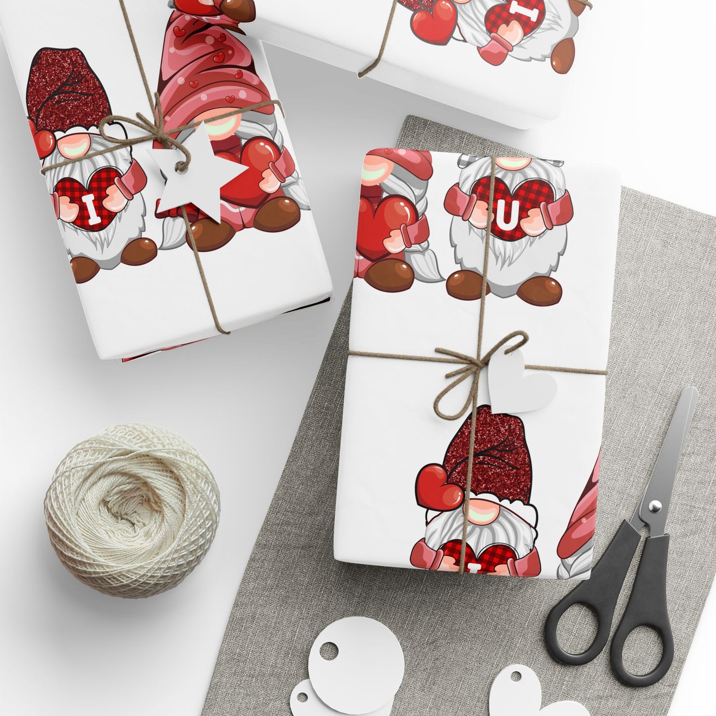 Warm Wishes Gnome Paper Wrap