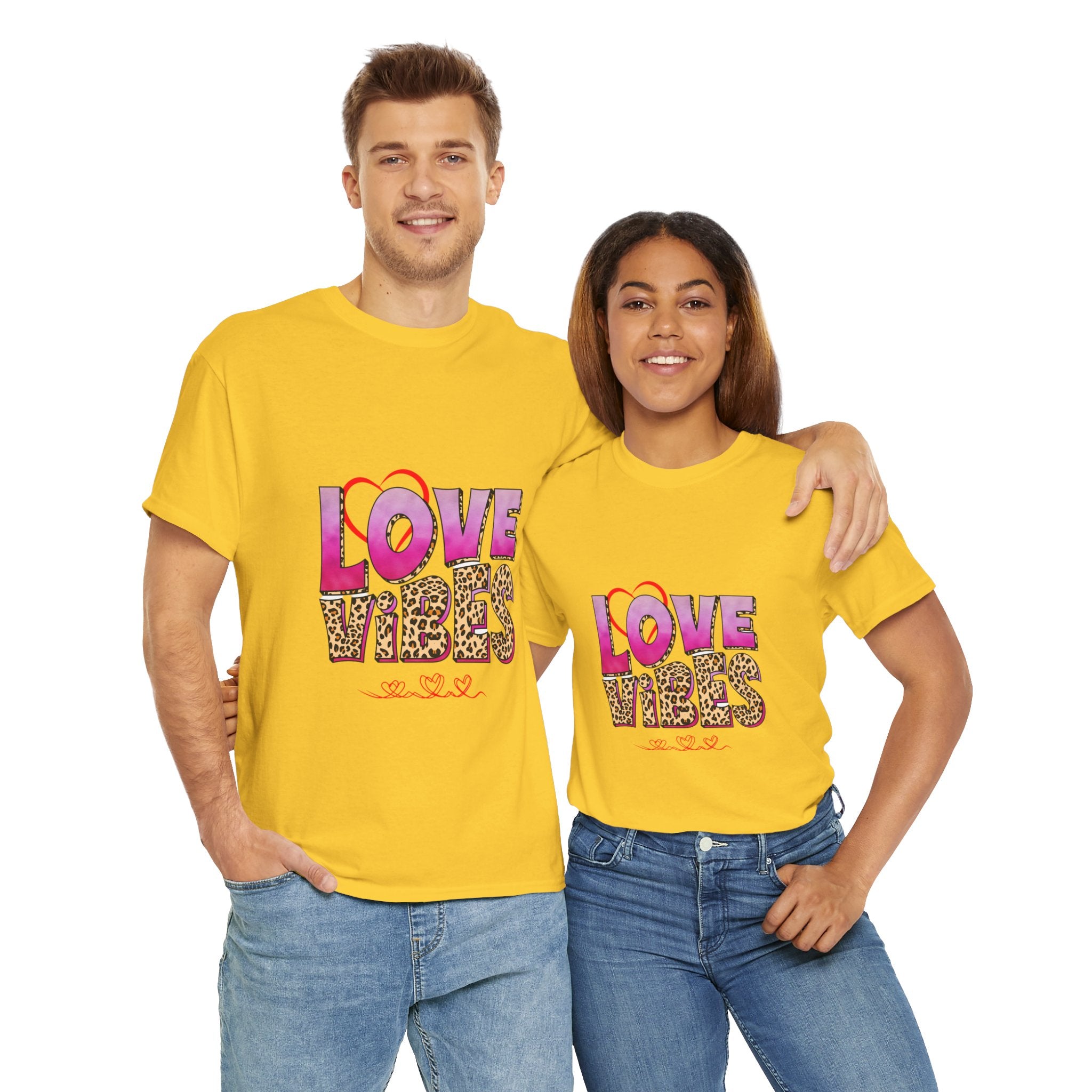 Love Vibes Unisex Heavy Cotton Tee