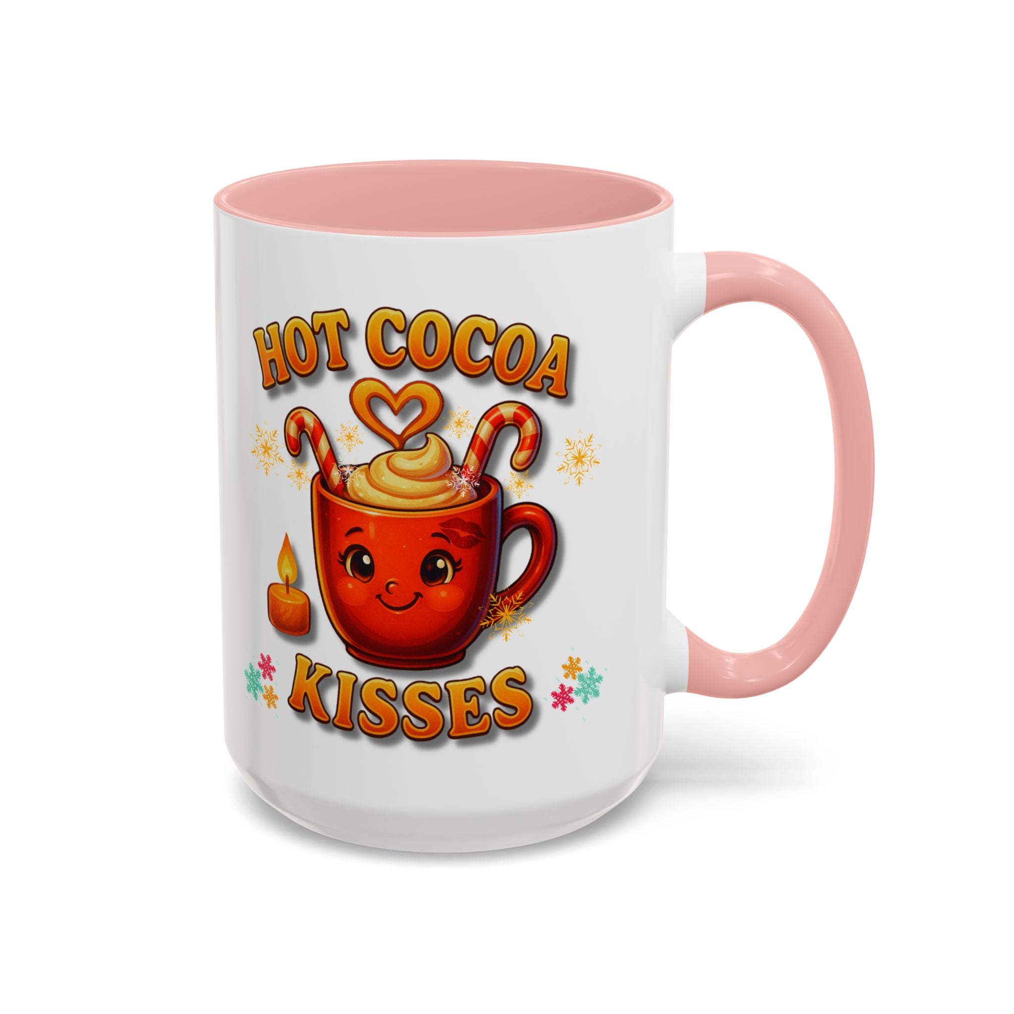 Hot  Cocoa  Kisses   Winter Accent Coffee Mug (11, 15oz)