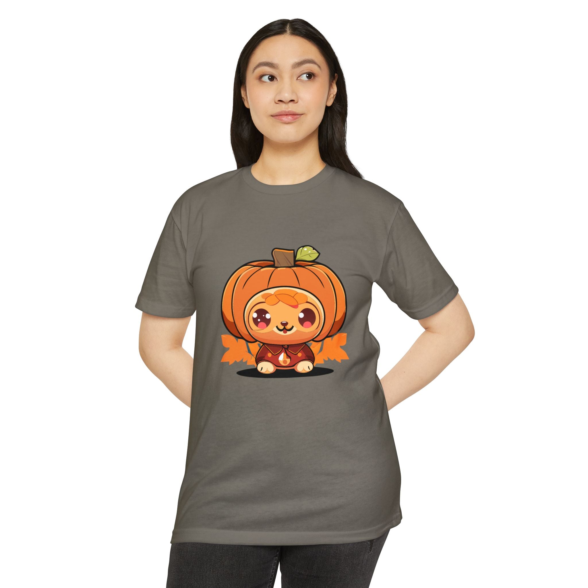 Cute Character Unisex CVC Jersey T-shirt