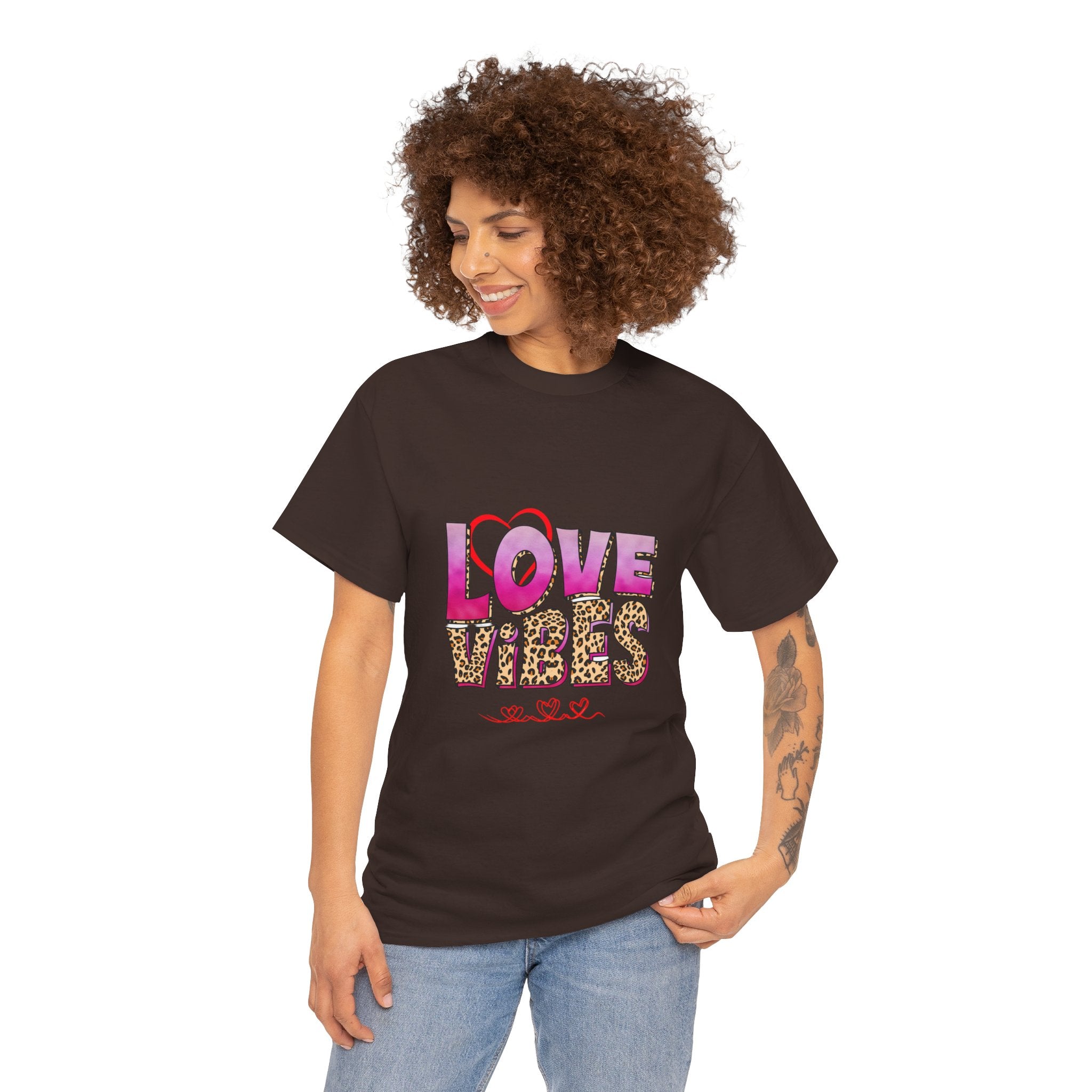 Love Vibes Unisex Heavy Cotton Tee