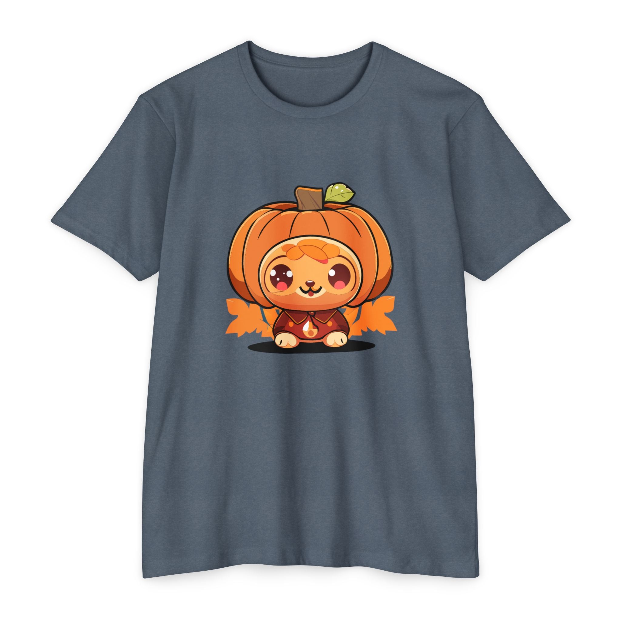 Cute Character Unisex CVC Jersey T-shirt
