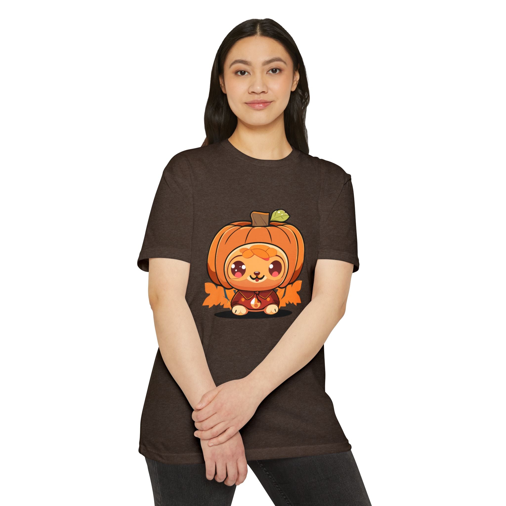 Cute Character Unisex CVC Jersey T-shirt