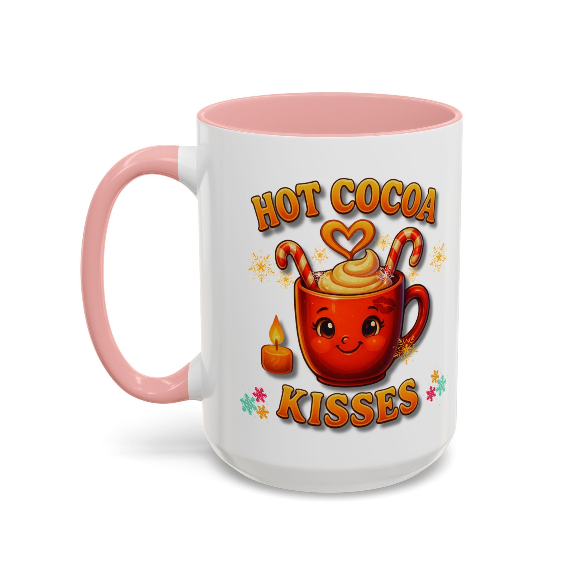 Hot  Cocoa  Kisses   Winter Accent Coffee Mug (11, 15oz)