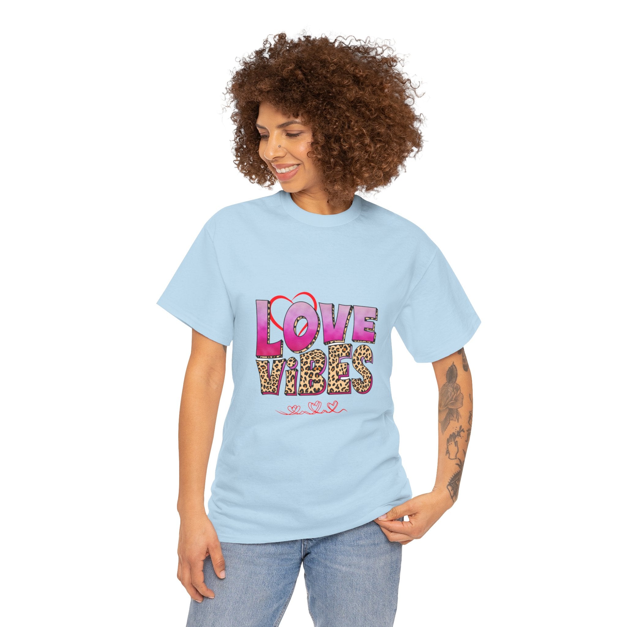 Love Vibes Unisex Heavy Cotton Tee