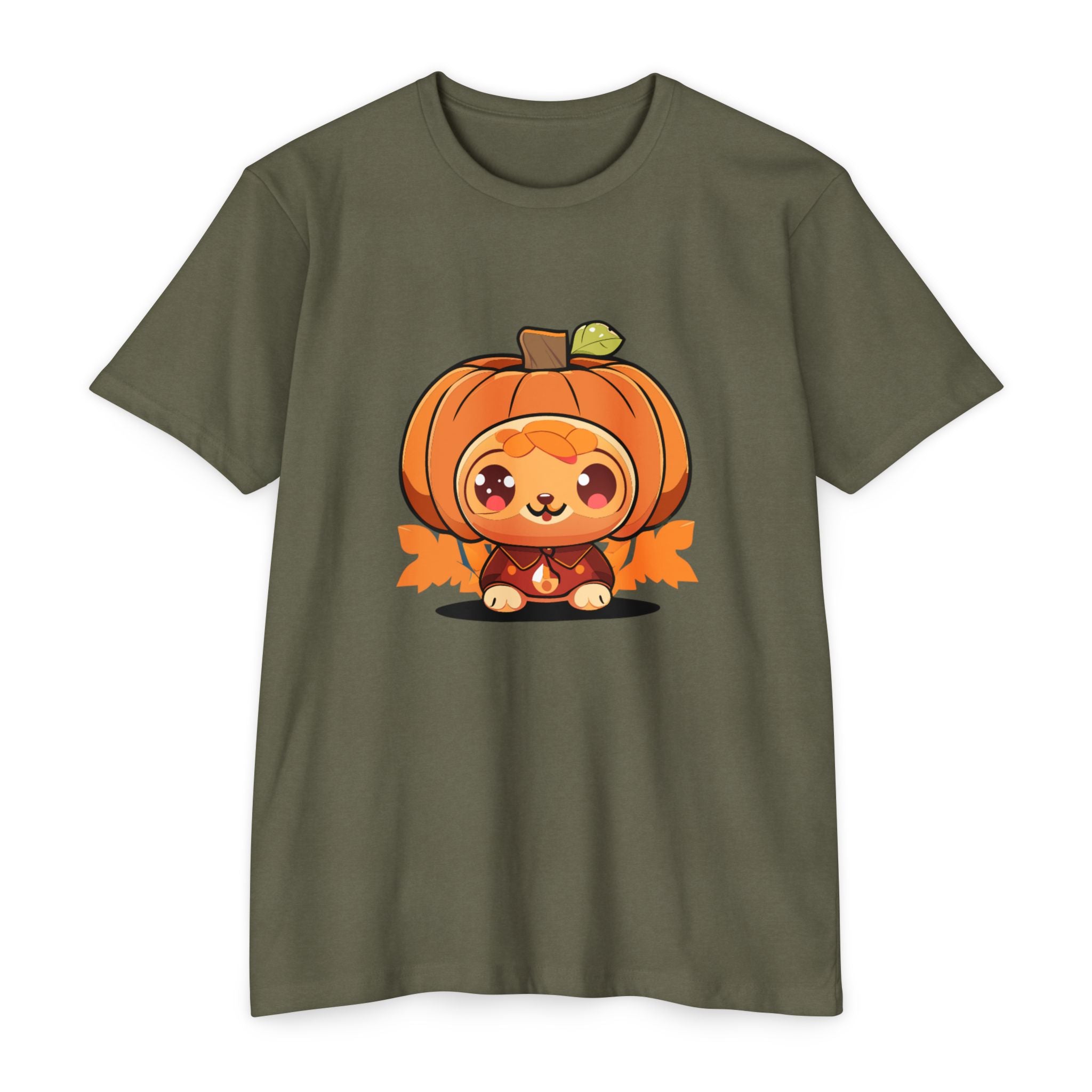 Cute Character Unisex CVC Jersey T-shirt
