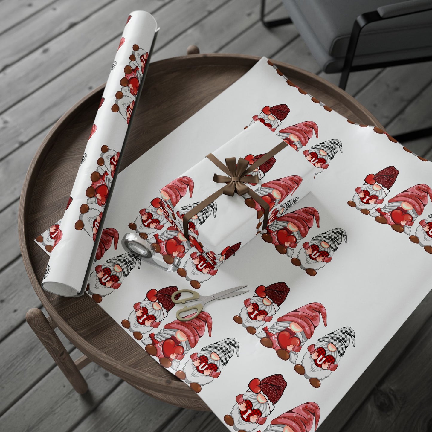 Warm Wishes Gnome Paper Wrap