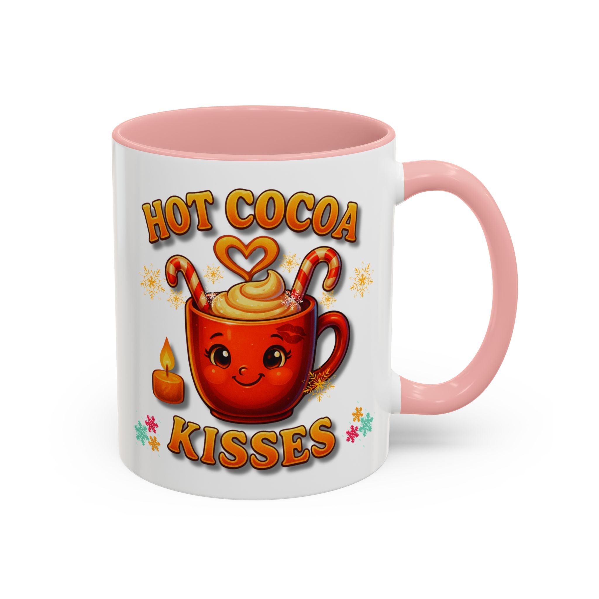 Hot  Cocoa  Kisses   Winter Accent Coffee Mug (11, 15oz)