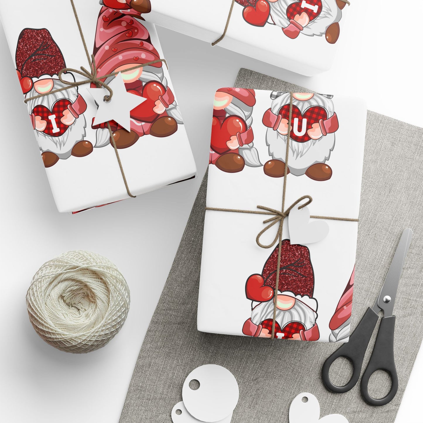 Warm Wishes Gnome Paper Wrap