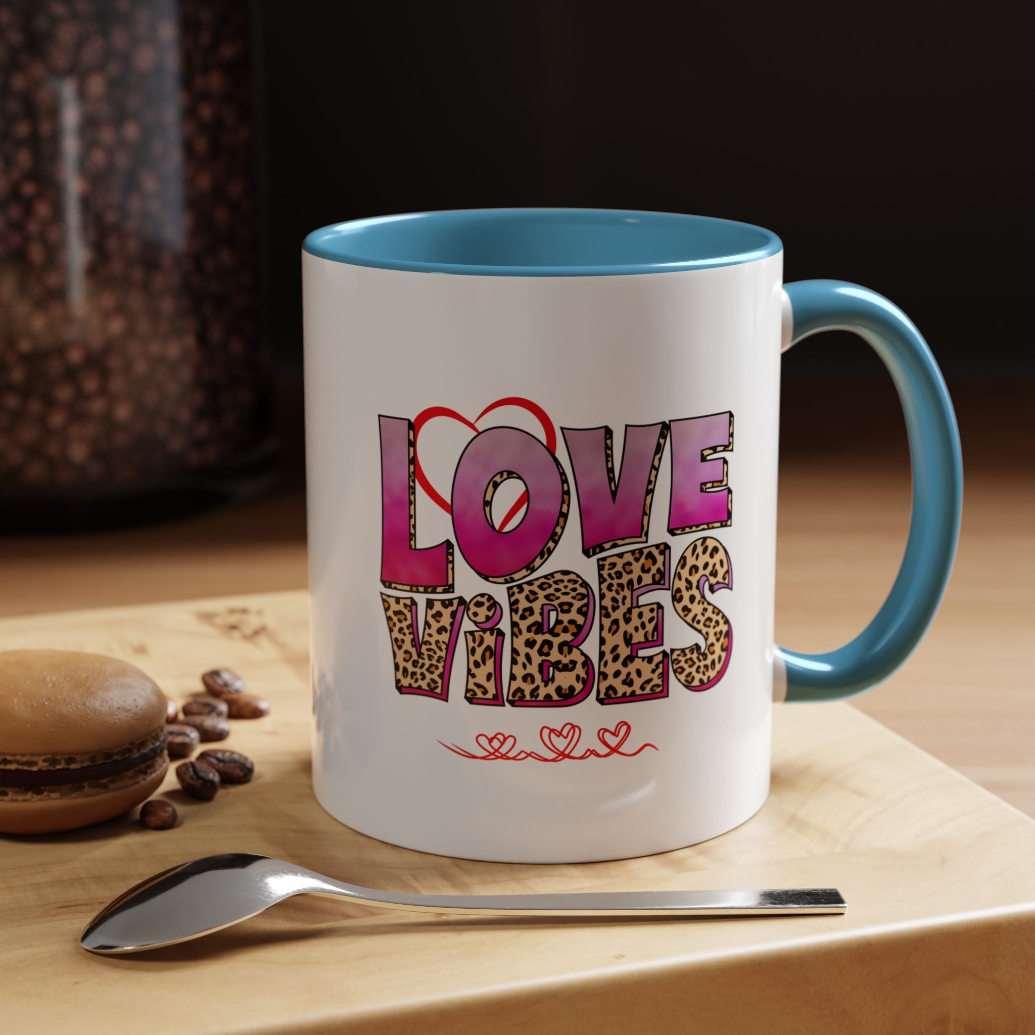 Accent Love Vibes Coffee Mug, 11oz & 15 oz