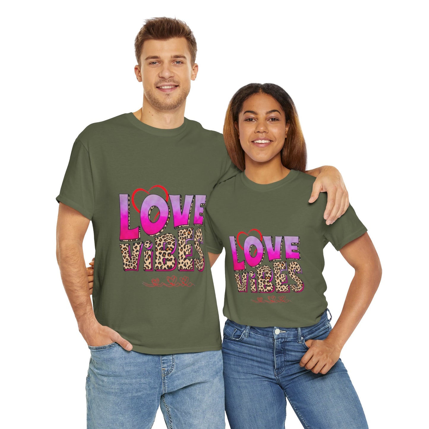 LOVES VIBES HEAVY Cotton TEES