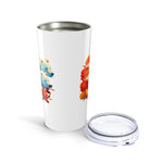 Bears Floral Design Mug for Nature Lovers and Wildlife Enthusiasts 20oz Tumbler