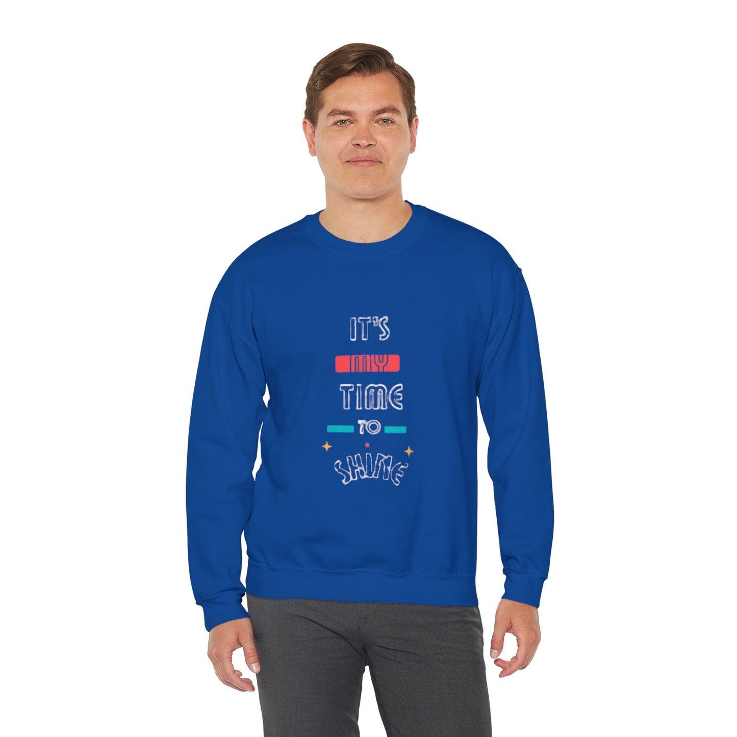 Positivity Crewneck Sweatshirt - It's My Time to Shine