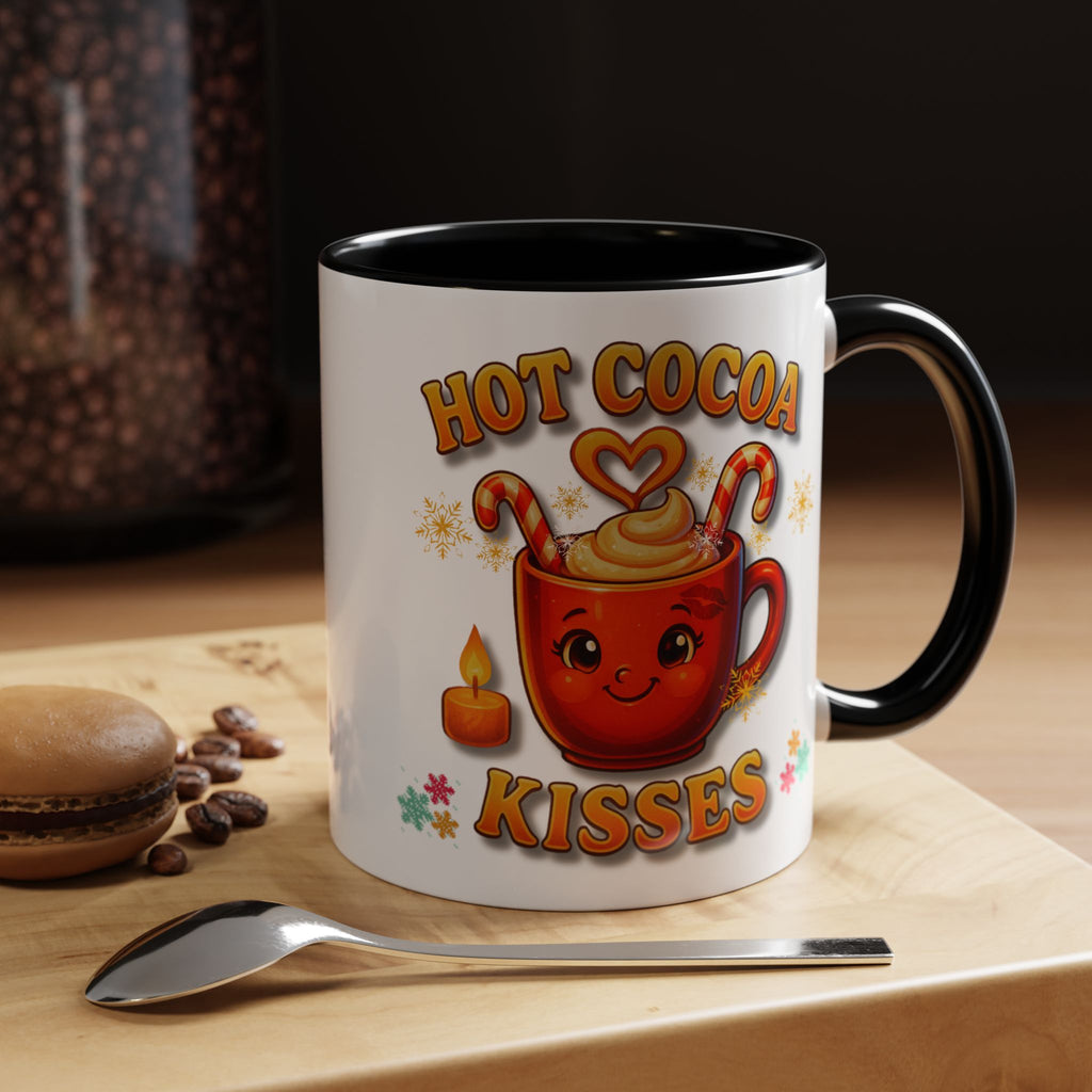 Hot  Cocoa  Kisses   Winter Accent Coffee Mug (11, 15oz)
